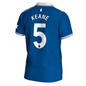 Everton Michael Keane #5 Hemmatröja 2023-24 Kortärmad